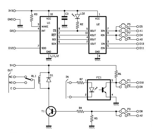 Image of MRF24J40 Diagram